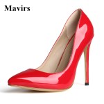 Spring Pointed Toe Denim Large Size Sexy High Heels Women Pumps Stiletto Wedding Shoes