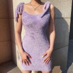Women's Plush Bodycon Dress