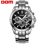 Dom multifunctional mens watches luminous steel sheet timep waterproof sports casual male watch M-510
