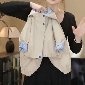 Kawaii Boy Fashion Coat Pants Set Student Spring and Autumn Casual Hooded Zipper Tops Long Pants 2-Piece Set Children's Clothing